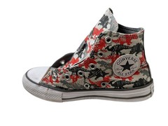 Converse Chuck Taylor All Star High Tops Dinosaurs Kids Dinoverse T Rex Size 12