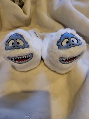 Bumble Abominable Snowman Slippers Baby / Toddler Size 4 New