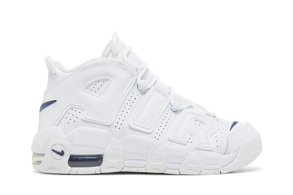 Nike Air More Uptempo GS White Midnight Navy DH9719-100