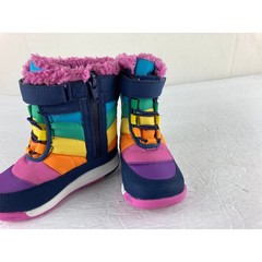 Merrell Snow Quest Snow Rain Boots Toddler Girls 7M Rainbow Waterproof School