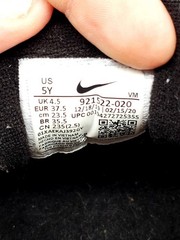 Size 5Y (GS) – Nike Air Max 97 Low Wolf Grey Red – GOOD CONDITION NO BOX