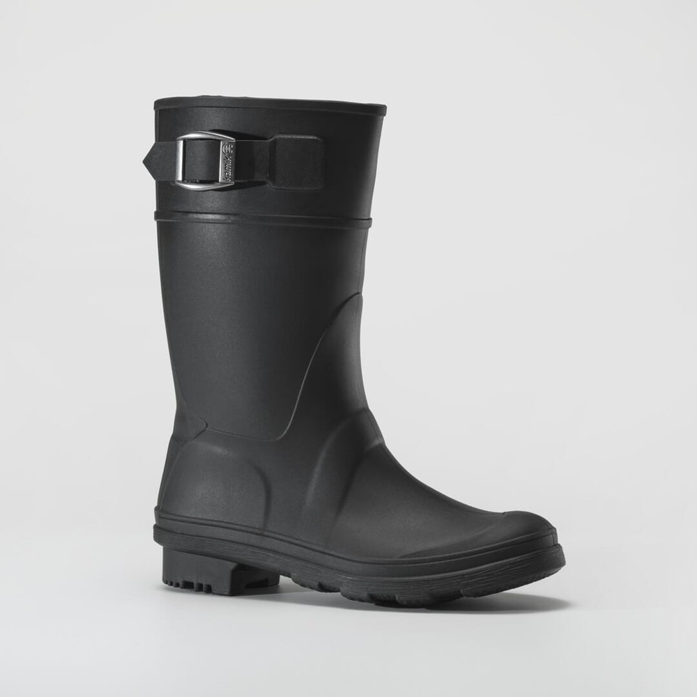 Kamik Kid’s Raindrops Black Rain Boot – EK4137-BLK, Black