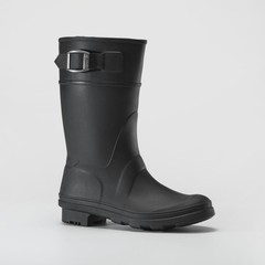 Kamik Kid’s Raindrops Black Rain Boot – EK4137-BLK, Black