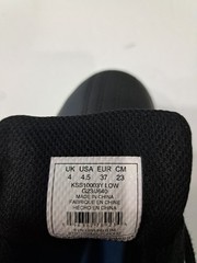🚨 K-Swiss Classic Low Varsity Shoes Sneakers Sport Black Leather Size 4.5