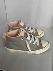 Converse Chuck Taylor All Star Madison Gray Pink Sneaker Kids US Size 3