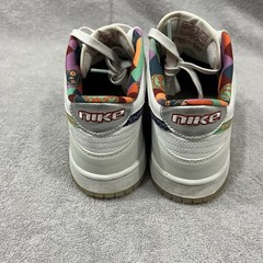 Nike Dunk Low GS “ Multi – Color Paisley Size 6y Used With No Box