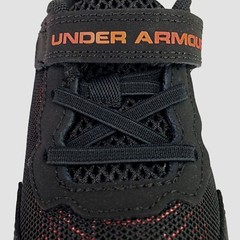 Under Armour Assert 9 Alternate Closure Running Shoe, Black/Red Size 8 /Cm 15