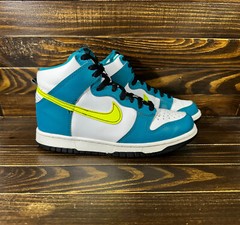 Nike Dunk High Bright Spruce Volt Kids Sneakers Casual Sport Shoes
