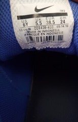 Nike Team Hustle Quick2 GS Running/Basketball Shoes CQ9438-400 Sizec 6Y