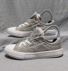 Converse, 662122F, Junior Size 13, Gray, Double tongue,
