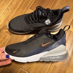 Air Max 270 Gs Black Thunder Size 6.5