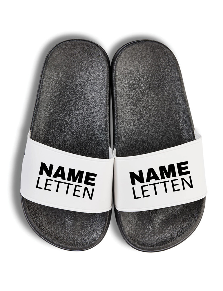 Kids Flip Flops Printed Wish Name Personalised Gift Boys Girls