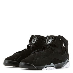 Sz 6C – Nike Jordan Preschool True Flight Black White 343796-010