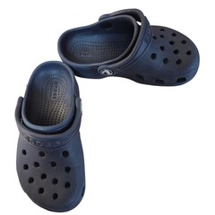 Kids Crocs Classic Clogs Navy Blue Gorpcore Summer Beach Casual Comfort Casual