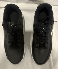 Nike Air Max 90 GS Black White Youth 5.5 Y/ Women 7 Sneakers HF6358-002