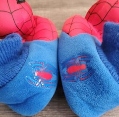Marvel SpiderMan Slippers Size Small 7/8 Toddler Shoes