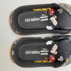 Mini Melissa Disney Mickey Mouse Slide Sandals Kids 13 Summer Shoes Beach Casual