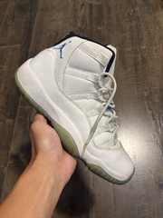 Jordan 11 Legend Blue 2014 SIZE 6Y PRE OWNED NO BOX SHIPS ASAP (378038-104)