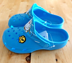 EVA Doraemon Kids Sandals Light Weight Blue 20cm New