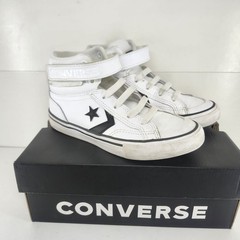 Converse Kids Pro Blaze Strap High Top Sneakers Size 13 Junior Youth White Black