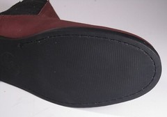 Marc Joseph Unisex Kids Webster Bootie MJ 17009 Red Wine Nubuck Leather 5.5 New