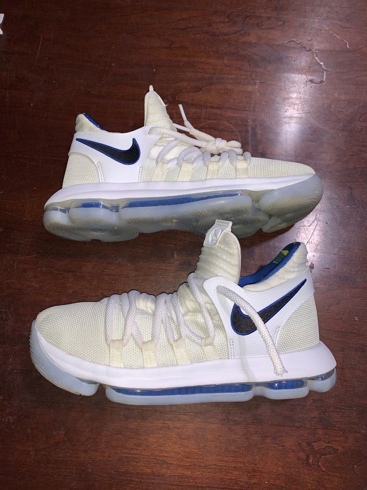 RARE Nike Zoom KD 10 Lmtd NBA Warriors GS – Size 7Y – Basketball