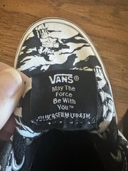 Vans Era Star Wars Dark Side/StormTrooper Camo Kids Sneakers Shoes size 1.5