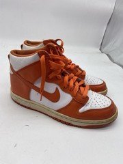 Nike Dunk High SP GS Syracuse Junior Youth Trainers White Orange US 7Y