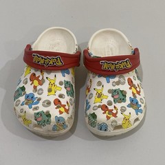 Crocs Classic Pokemon All Over Print Kids Size C9 Clog Sandals 2022 Nintendo