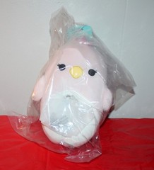 Squishmallows Plush Pink Slippers Alyssa the Swan Youth Kids Shoe Size 4-5 *NWT*