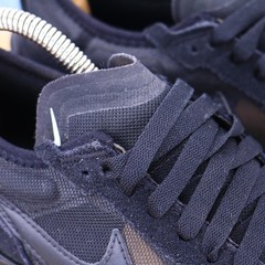 Nike Waffle One GS Black White Low Junior Trainers Sneakers DC0481-001 Kid Sz 5Y