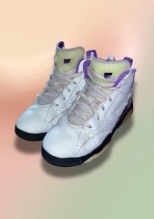Jordan MVP White Black Raspberry Kids Size 1Y Sneakers DZ5578-109