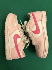 Nike Dunk Low Triple Pink PS Size 11C Casual Comfort Sneakers Shoes DH9756-600