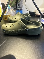 Crocs Dark Green Size J4