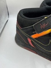 Nike Used Sneaker NYX Dunk Mid 2009 Black/Blaze Size 5.5Y ナイキ スニーカー