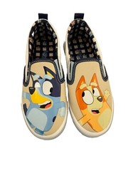 Ground Up Bluey Slip On Shoes – Size 1 Unisex Boys/Girls