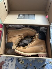 Timberland boots wheat size 6.5 new