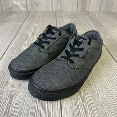 Vans Atwood Textile Black Orion Youth Size 6.0 Skate Shoes