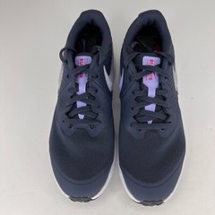 Nike Youth AQ3542-406 Navy Runner 2.0 Mesh Low Top Size 5Y Running Shoes