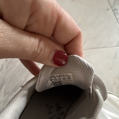 White Adidas Kids Size 10