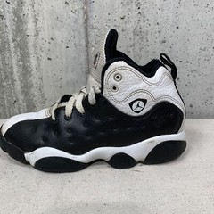 Jordan Jumpman Team II Black/White/Varsity Red Little Kids Size 1Y (820274-010)