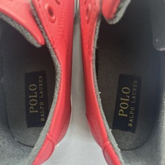 🆕️*NWOT* Ralph Lauren – Polo – Kids Shoes – Size 13 – Red – Fall, indoors, etc.
