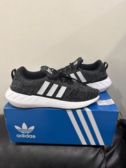 Adidas Swift Run 22 Youth Big Kids Shoes Size 5.5 Black GW8176 Sneakers