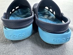 Crocs Clog Sandals Toddler Kids Size 7 C7 Blue Slip On Comfort Beach Vacation