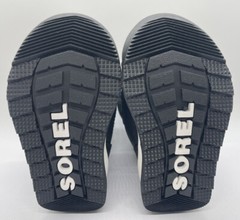 NEW SOREL TODDLER Whitney II Strap Coal/Charbon WP Winter Boots SIZE 4