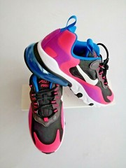 NIKE AIR MAX 270 REACT GS TRAINING BIG KIDS‘ SHOES SIZE: 5Y, 6Y, 6.5Y, 7Y