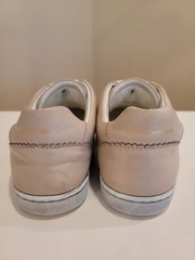 Dolce & Gabbana beige leather logo trainers size 32EUR/kids‘ 1US
