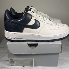 Nike Air Force 1 Low ‚Obsidian‘ (GS) Sz 7Y / Women’s 8.5(314192-142) Used OG Box