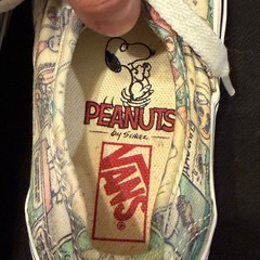 Vans x Peanuts Authentic ‚Comics‘ Snoopy 2017 Sneakers Little Kids sz 11.5