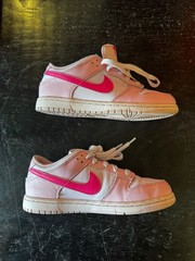 Used Nike Dunk Low Triple Pink Size 3Y – DH9756-600 w/out box